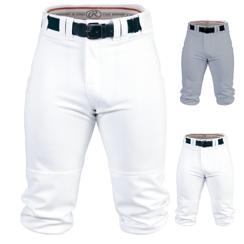 Rawlings | Boy's Fitted Baseball Pants | White | X-Large - Image 1